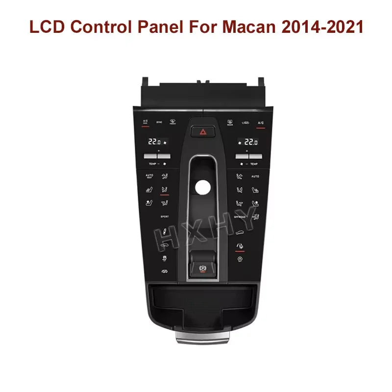 Car Digital Console Front AC Panel Full Touch 2024 Style to 959 Multimedia Player Control For Porsche Cayenne Macan 2010-2017