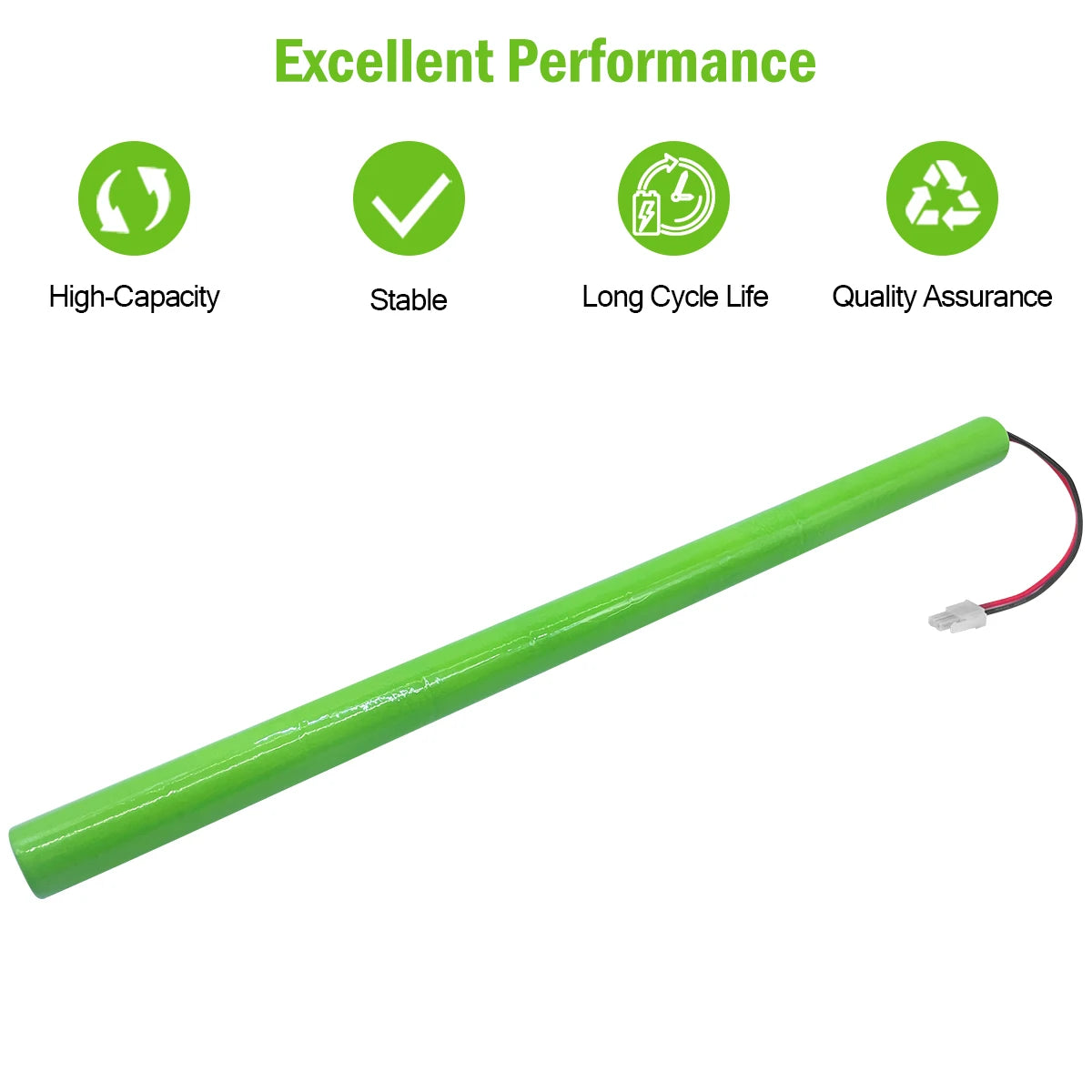 FMA 12V Ni-Cd Ni-MH 1.2-3Ah Rechargeable Battery for SunSetter Solar Blind Solar Energy Storage Durable