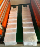 Full Automatic 4 Lines Working HDPE Small Plastic Carry Poly Nylon Bag Making Machine