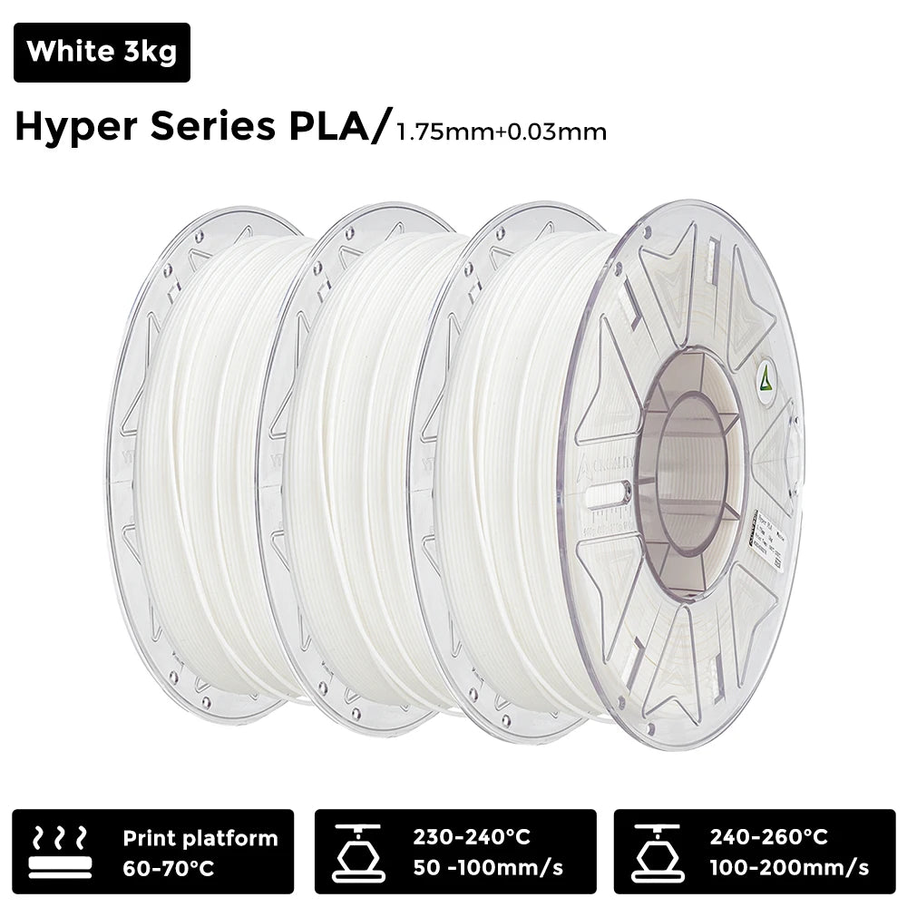 Creality Hyper PLA RFID Filament 1.75mm 1KG High-speed Printing Comes with A Built-in Chip To Recognize Colors for K2 Plus Combo