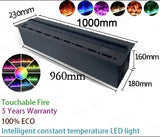 3D Realistic Water Vapor Fireplace Remote Control Electric Steam Fireplace Space-Saving Design Fits Any Corner firebox emission