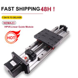 HPV6 NEMA23 ball screw SFU1204 with Linear Guides HGH15 HIWIN  same size with 2.8A stepper motor for 3D printer