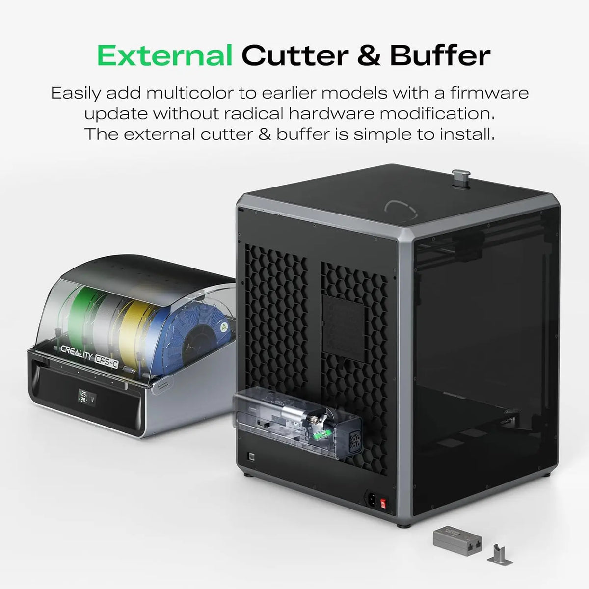Creality CFS-C Filament Cutter Wear Monitoring Run-out / Tangle Detection for K1C 2025 / K1 Max 2025 / K1 Max / K1C / K1/ K1 SE