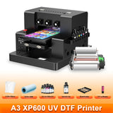 A3 UV Printer A3 XP600 UV DTF Printer Impresora L805 UV Flatbed Printer For Acrylic Metal Sticker Printer Machine UV Printer