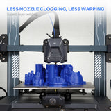 ELEGOO PLA Plus 10kg Filament 1.75mm Black 3D Printing Material Dimensional Accuracy +/- 0.02 mm Fits Most FDM 3D Printers