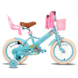 JOYSTAR Little Daisy Kids Bike for Girls Ages 2-7 Years, Bikes with Doll Bike Seat & Streamers,Bikes with Flag & Number Plate