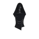 Women T-shirts Black Short Sleeveless Slim Summer Tees 2026 New Halloween Y2K Grunge Punk Lolita Elegant Party Crop Tops