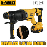 DEWALT 20V Brushless SDS-Plus Rotary Hammer 3J Impact 1165RPM 4300BPM for Concrete, Masonry, Drilling & Chiseling Jobs tools