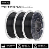 Creality Hyper PLA RFID Filament 1.75mm 1KG High-speed Printing Comes with A Built-in Chip To Recognize Colors for K2 Plus Combo