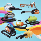 Professional High Velocity Stainless Steel PP Force Dryer Luxury Multifunction Dog Cat Grooming Hair Drying Sustainable Feature