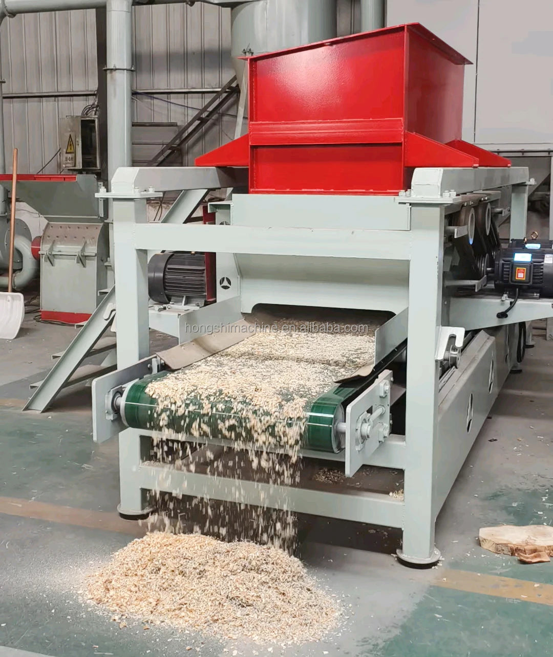 Automatic Pet Wood Shavings Machine for Poultry Bedding & Chicken Horse Animal Bedding