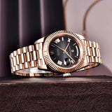 2025 New PAGANI DESIGN DD36 Man Watch Rose Gold Luxury Men Mechanical Watches Sapphire Mirror Automatic Watch For Men Waterproof
