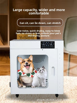 Pet smart drying box medium and large dog bath dryer cat automatic water dryer low noise quick drying commercial,catdog supplies