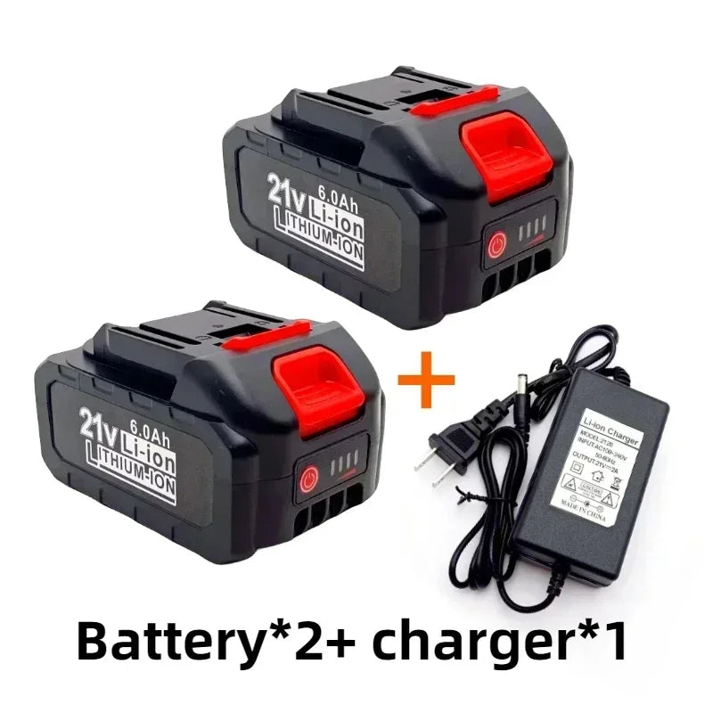 Makita 21V 6.0Ah 18650 lithium-ion battery, high current, high discharge, suitable for electric water gun screwdrivers/drills