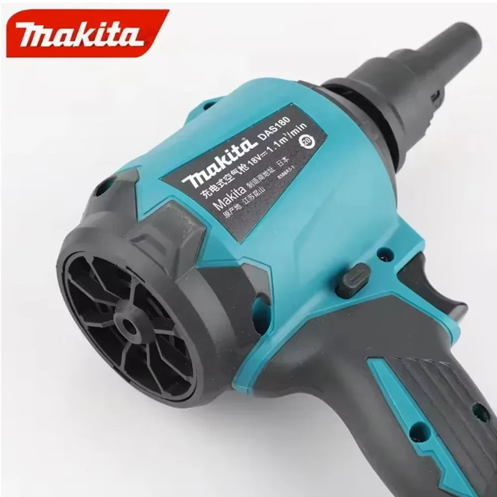 Makita power tools, Makita 18v tools DAS180 high-power air dust removal gun, power tool dust blowing
