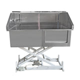 Customizable pet bath stainless steel electric lift cat and dog cleaning pool enlarged and deepened sink