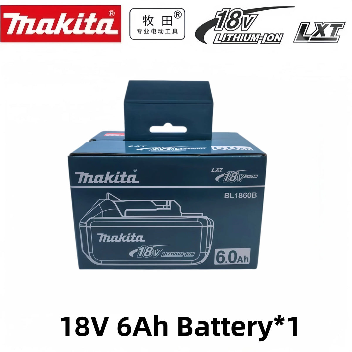 Original Makita 18V DDF487 Brushless Cordless Drill, Electric Screwdriver With 6.0Ah Battery Various Complete Packages