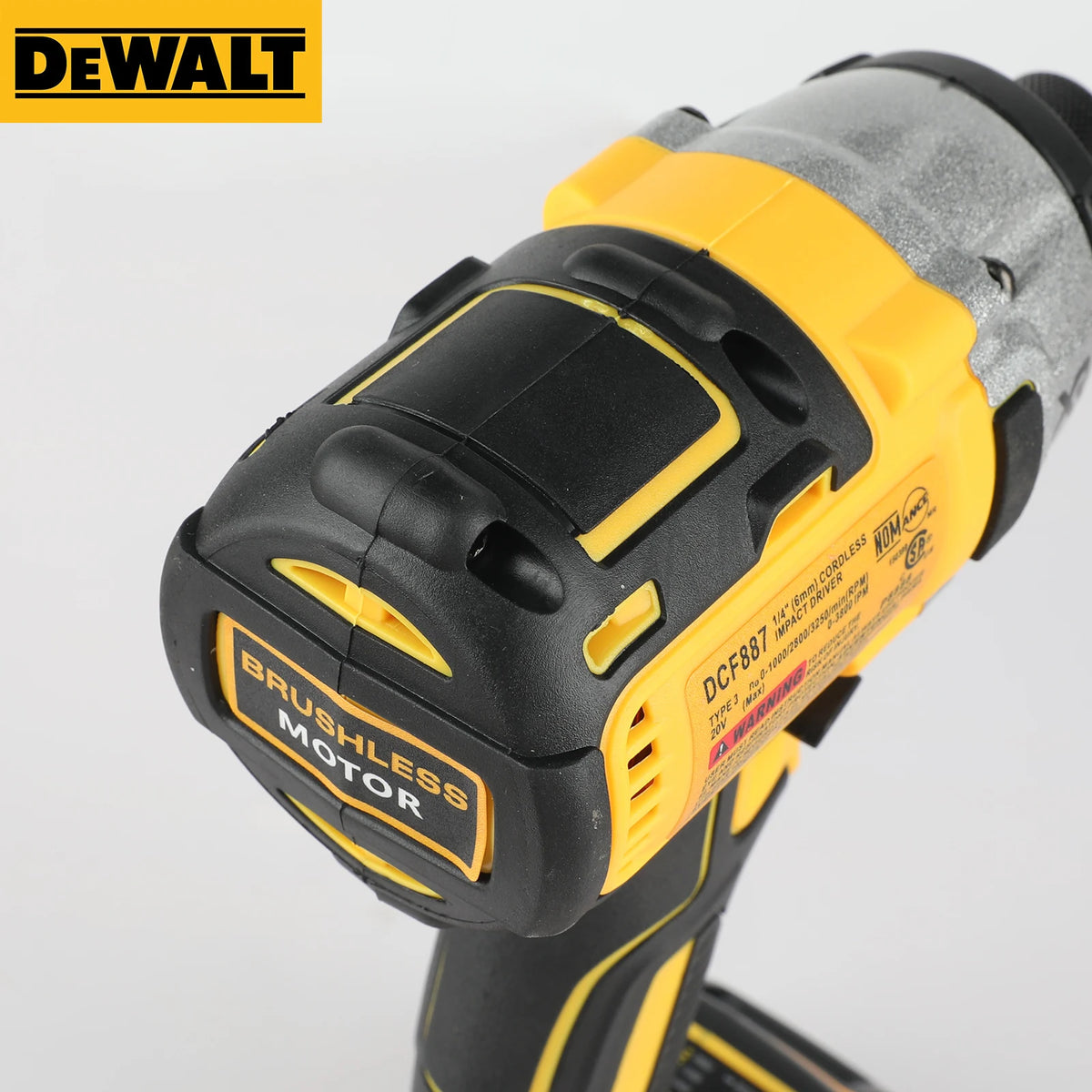 DeWalt DCD887 20V Lithium - Ion Brushless Cordless Powerhouse - Impact Drill & Screwdriver, All - in - One Multifunction
