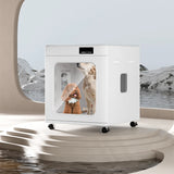 STLF200L/52.8 Gallons Super Capacity Automatic Pet Hair Dryer Box 360° Airflow Temperature Time Control for Pet Cleaning Bathing