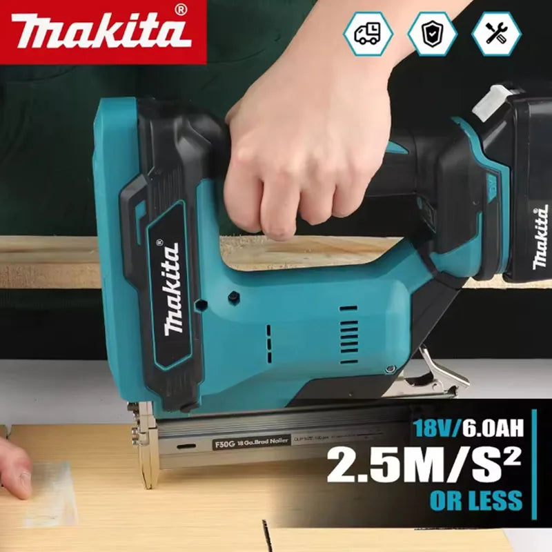 2 in 1 Electric Stapler Gun 10-30mm Nails Nail Gun for Upholstery And Woodworking 2 Inches Driving Capacity