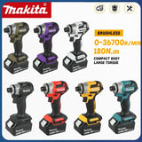 Makita DTD173 1800RPM Cordless Impact Driver 180N.m Brushless Motor Electric Drill Wood/Bolt/T-Mode For Makita Battery