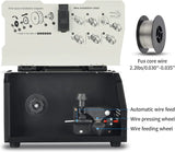 130Amp MIG Welder, 110V Gasless IGBT Inverter, Portable Wire Feed Machine for DIY and Home Use
