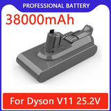 38000mAh Battery 25.2V for Dyson V15 Vacuum Cleaner Compatible Models SV22 SV28 SV29 Rechargeable for DYSON V15 Battery