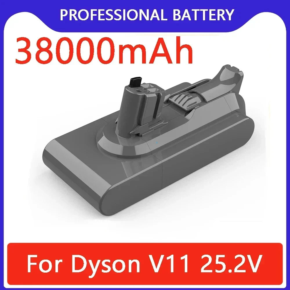 38000mAh Battery 25.2V for Dyson V15 Vacuum Cleaner Compatible Models SV22 SV28 SV29 Rechargeable for DYSON V15 Battery
