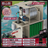 Fish pond filter Rotating drum Biochemical microfilter All-in-one machine Aquatic koi farm Water circulation No-cleaning system