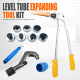 Tubing Flaring Tool Copper Pipe Expander Lever Type Tubing Expanding Tool Portable Manual Copper Aluminum Pipe Tube Expander Kit