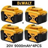 Original for DEWALT 20V/60V battery DCB606 DCB609 DCB182 DCB205 DCB206 DCB209 power tool 18V battery 6Ah 9Ah battery.