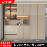 Solid wood wine  high cabinet, locker, integrated entrance cabinet against the wall,