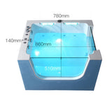 ！@USMILEPET Wholesale Acrylic Dog Grooming Bath Tub Pet Spa Whirlpool Massage Cleaning Bathtub for Medium Large Dogs