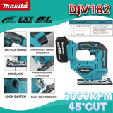 Makita DJV182Z Brushless 18V 340W Jigsaw Electric Jig with Saw Blade Cordless Barrel Handle Jigsaw without Battery