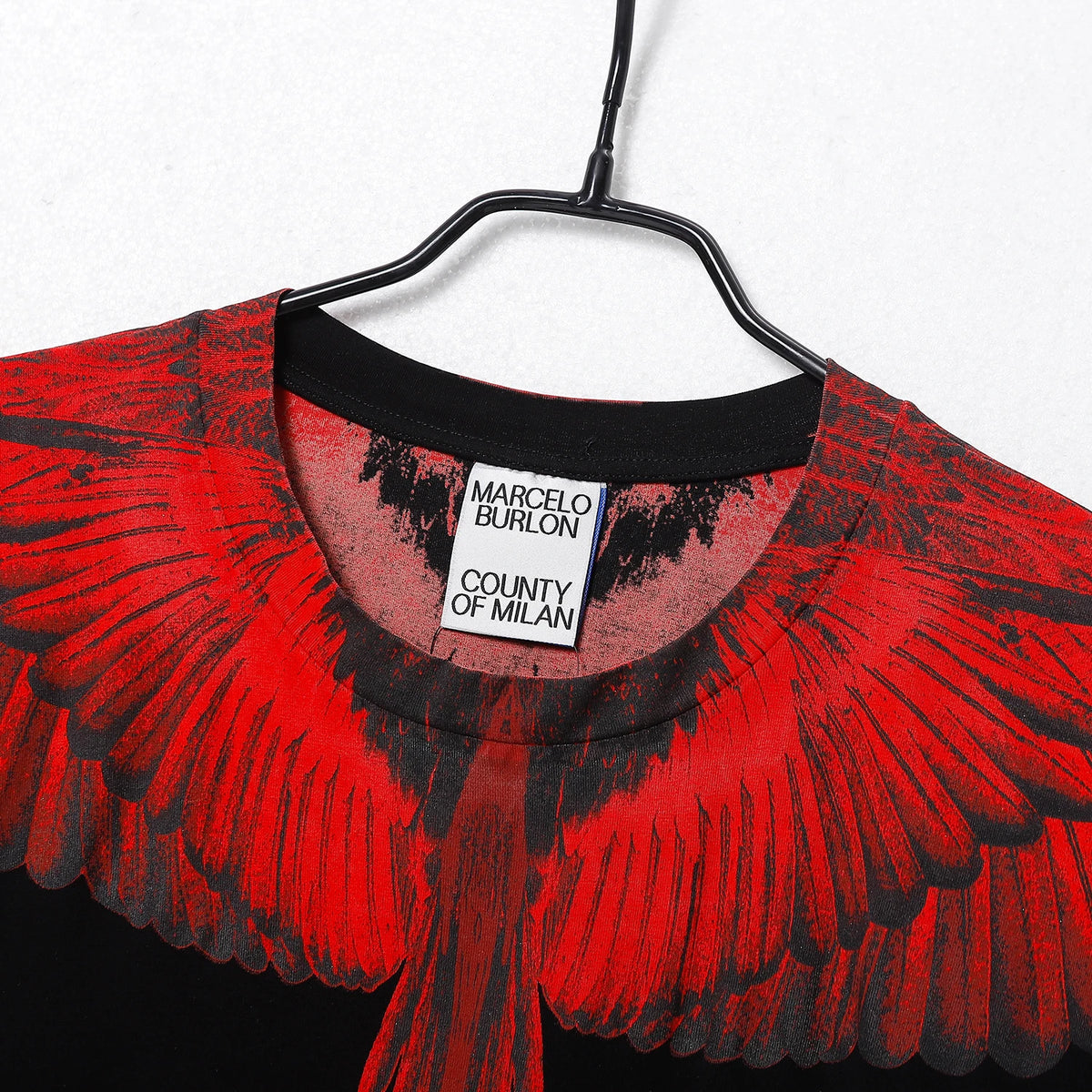 Men Women MB Brand Wings Print Marcelo Burlon Top Quality Short Sleeve T-Shirts Quick-Drying T-Shirt Sports Casual Y2K Street