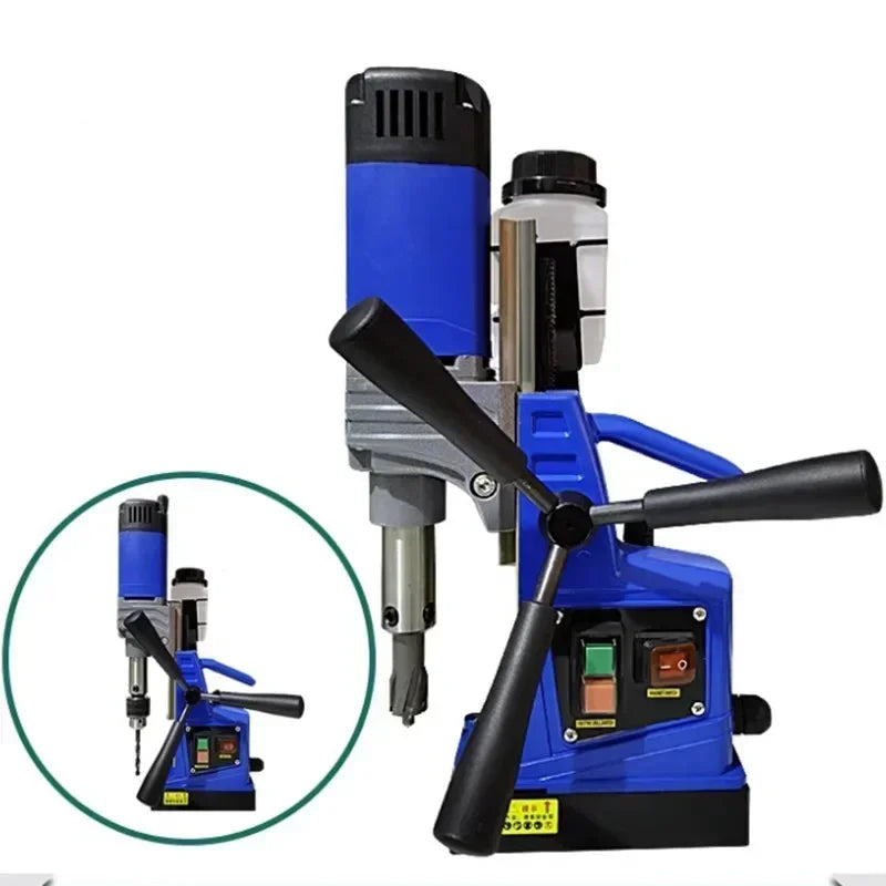 Upgrade Upgrade Industrial Grade Small Magnetic Drill 13 Horizontal Hollow Drill 40 Multi-function Adjustable Speed Magnetic Sea