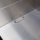 50 Inch Electric Pet Dog Grooming Tub With High Pressure Sprayer Stainless Steel Electric Lift Height Dog Wash Bath Tub