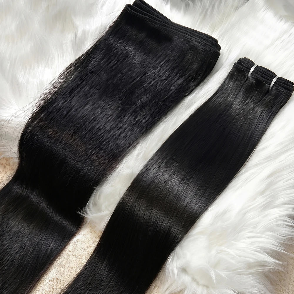 26 28 30 Inch Body Wave Human Hair Bundles 16A 100% Unprocessed Raw Virgin Human Hair Weave Extensions 30 40 Inch Natural Color Double Weft Remy Hair Weaving Pure Hair Bundles Wholesale For Black Women