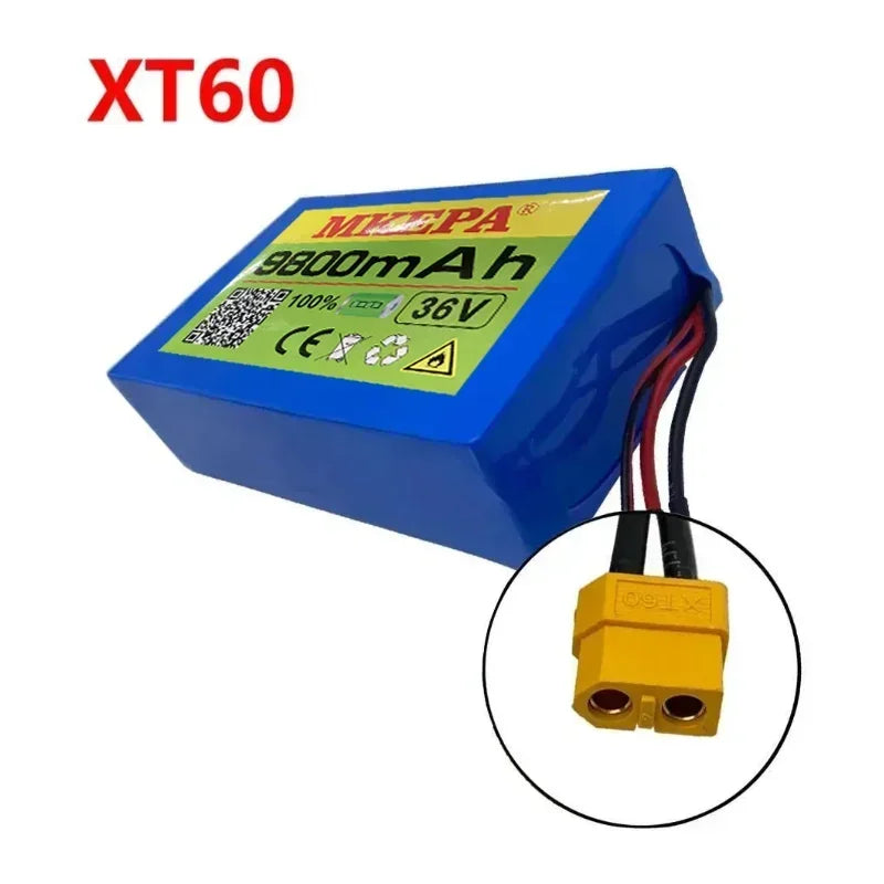 NEW 36V Electric scooter battery 10S2P 18650 Lithium Battery Pack 42V City Coco Cooter Vehicle Battery Square with BMS