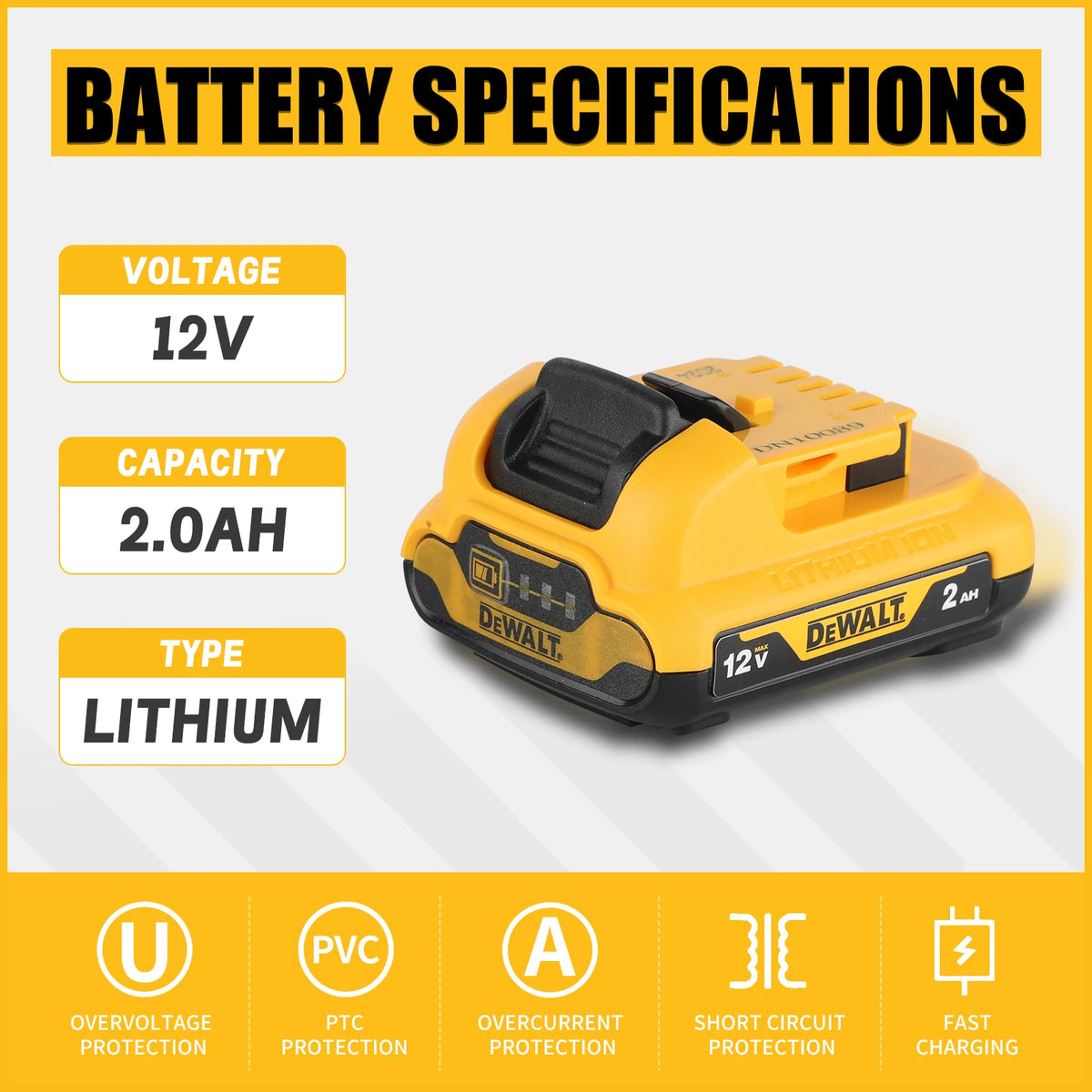 Dewalt DW089LG 12 - Line Laser Level: 3 - Side, 360 - Degree Vertical &