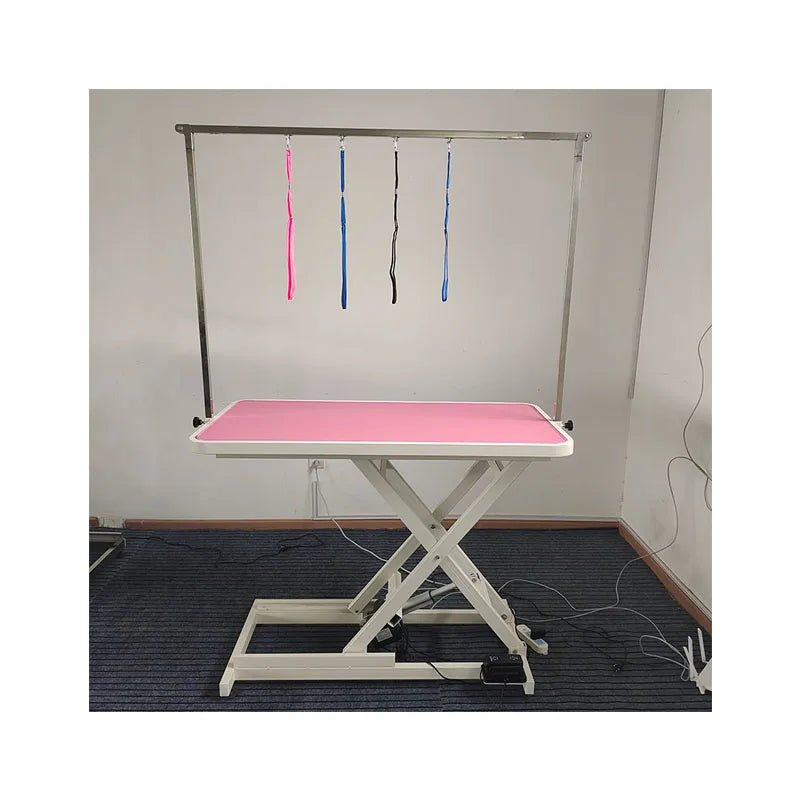 Height Adjustable Foldable Dog Grooming Electric Table For Dogs With Various Sizes And Security Protection Grooming Table Dog