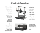 Anycubic Kobra 3 Combo Multi-Color Printing 4 to 8 Colors Max 600mm/s printing speed Anycubic FDM 3D Printer