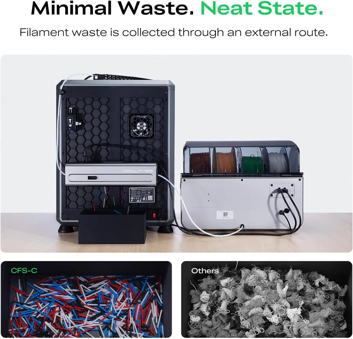 Creality CFS-C Filament Cutter Wear Monitoring Run-out / Tangle Detection for K1C 2025 / K1 Max 2025 / K1 Max / K1C / K1/ K1 SE