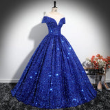 Ball Gown Dress Women Long Dresses Sexy Vestidos Y2k Streetwear V Neck Elegant Splice Party Night Work Off Shoulder Sequins