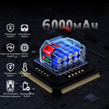 for Makita 21V 9.0Ah Smart Battery 5S3P Li-ion Pack 2H Fast Charging Overheat Protection for Power Tools Drills Safety Certified