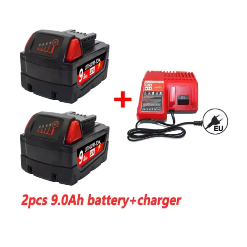 9.0Ah/12.0Ah/6.0A M18 18V Replacement For Milwaukee M18B5 XC Li-ion battery Charger, BR, 48-11-1815 2604-20 48-11-1850 charger