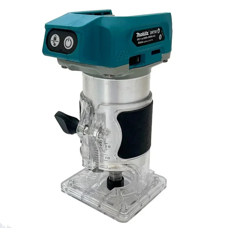 Makita Edge trimmer DRT50 18V LXT Cordless Trimmer, Brushless Motor, Professional Rechargeable Slotting and Milling Tool