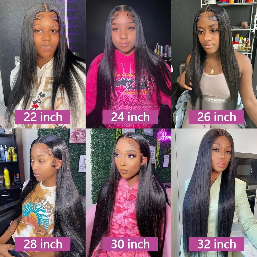 Queenlike 30 Inch Human Hair Bundles Brazilian Raw Hair Weave 1/3/4