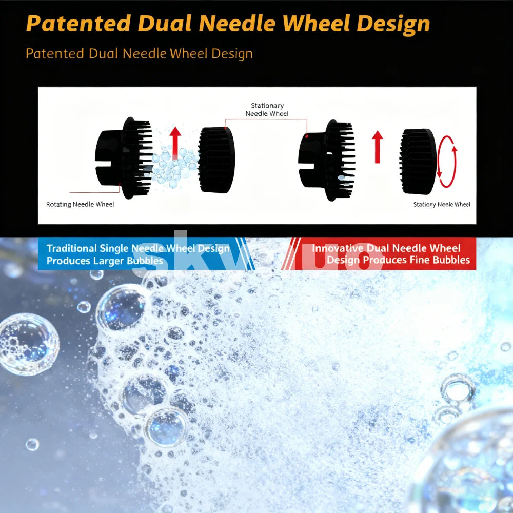 2026 New MJ-SK2200/2400/2600/2800 Aquarium Protein Skimmer Dual Needle Wheel DC Water Pump Explosion Proof for Coral Reef Tank