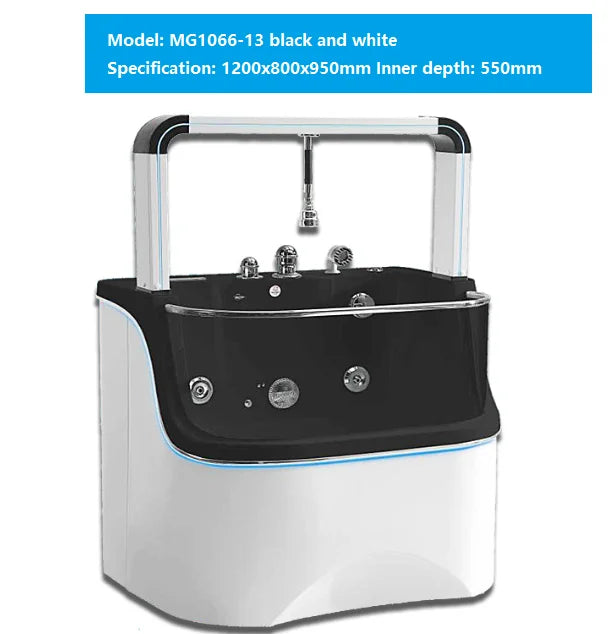 Acrylic Dog Ozone Bath with Milk Multifunctional Pet Spa Adjustable Surf Dog Bath Pet Salon